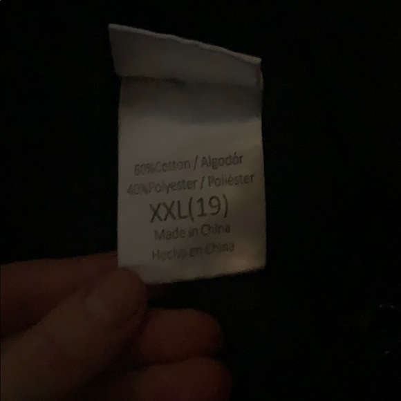 Black (bossy) zip up hoodie - Picture 3 of 4